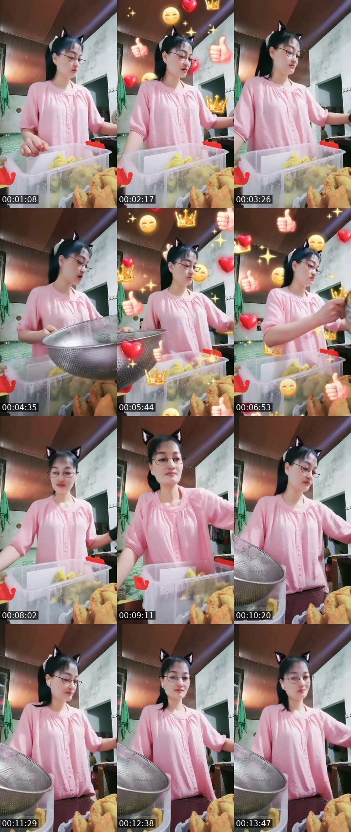 Contact-sheet preview of ❤GT❤ Lưu Li's MICO Live recording