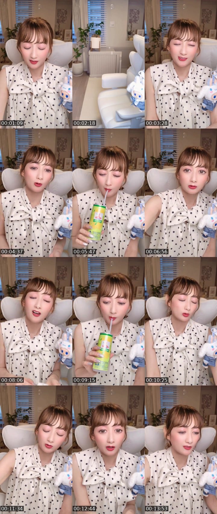 Contact-sheet preview of サラちゃん🍿💭's MICO Live recording
