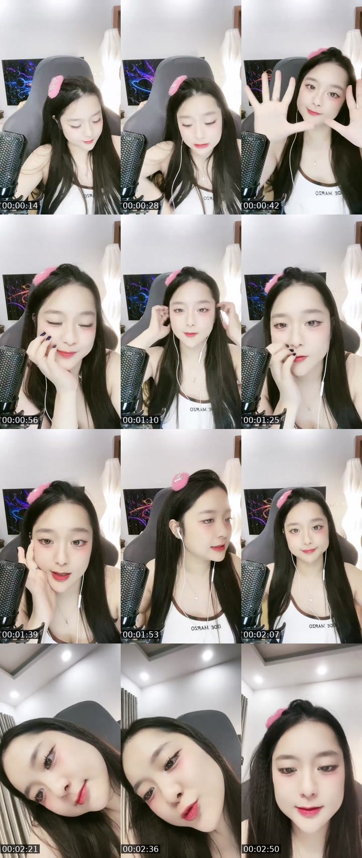 Contact-sheet preview of 🗝️ Bé Rii 💜's MICO Live recording
