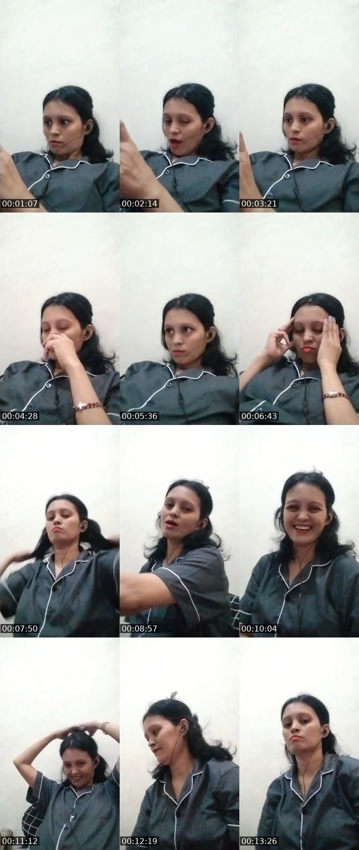 Contact-sheet preview of ❤️INHA💟M4N481❤️ᵗⁱᵗᵃⁿˢ😇's MICO Live recording