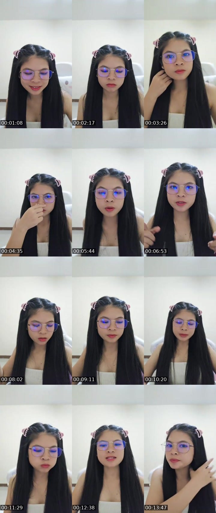 Contact-sheet preview of BRB new vj ปีใหม่🌷's MICO Live recording