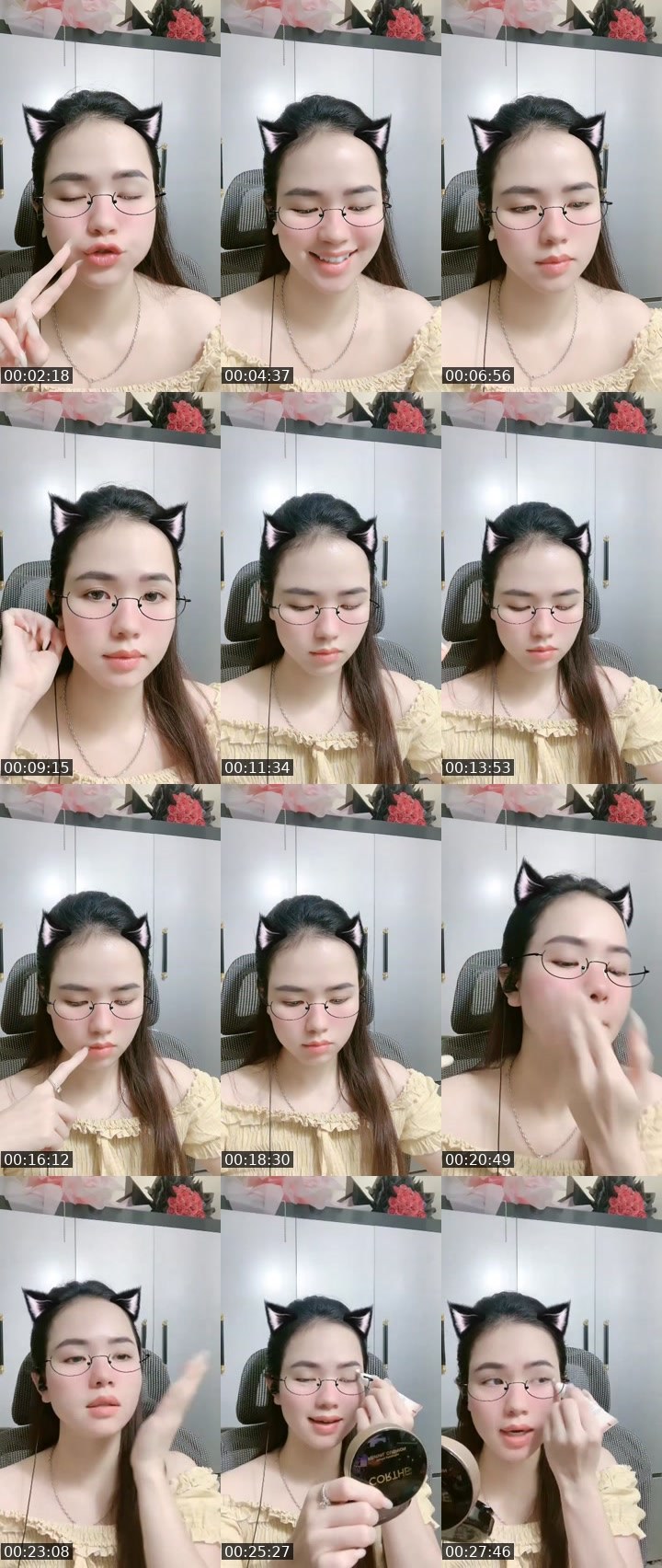 Contact-sheet preview of 🌻 ⓢⓤⓡⓘ 🐶🌈🍀's MICO Live recording