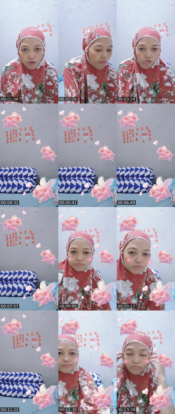 Contact-sheet preview of Seila Aini🫶κર's MICO Live recording
