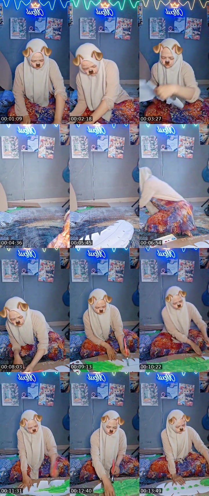 Contact-sheet preview of ᴸᵐ 𝖒𝖇𝖚l🐦‍🔥's MICO Live recording