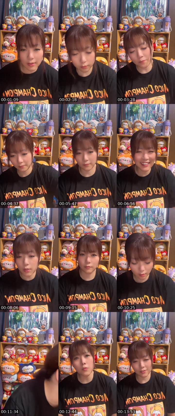 Contact-sheet preview of 🏝️ろみ🏝️'s MICO Live recording