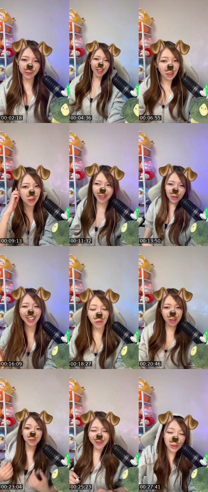 Contact-sheet preview of さぁやん🐶🫧's MICO Live recording