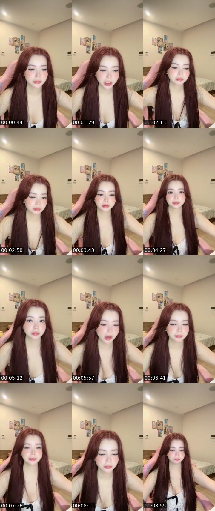 Contact-sheet preview of ㅤ🐮 Na Bibi 💗🥷's MICO Live recording