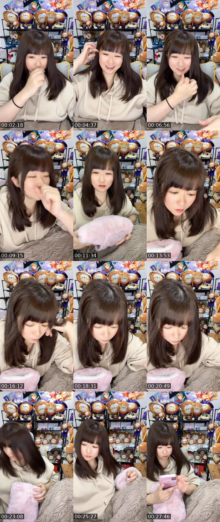 Contact-sheet preview of かすまるうどん🪿🫧's MICO Live recording