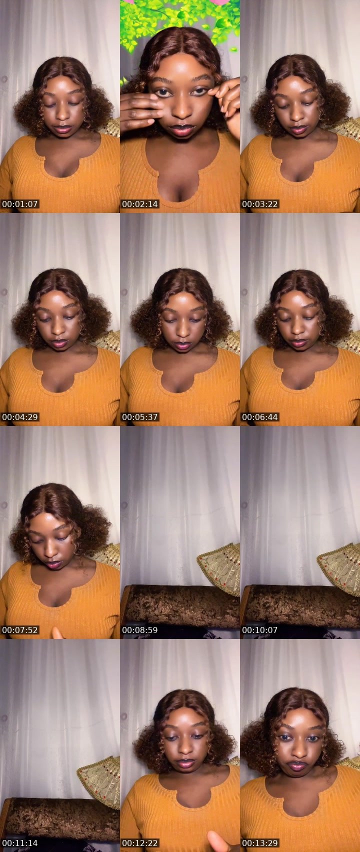 Contact-sheet preview of 🏹Khaleesi 1️⃣🆙's MICO Live recording