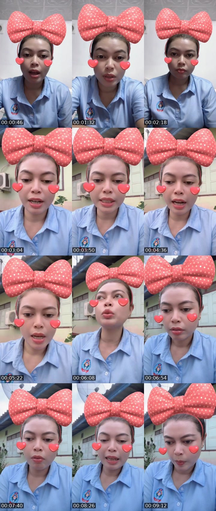 Contact-sheet preview of แม็กชี้คะ 🕸️BRB New Vj🕸️'s MICO Live recording