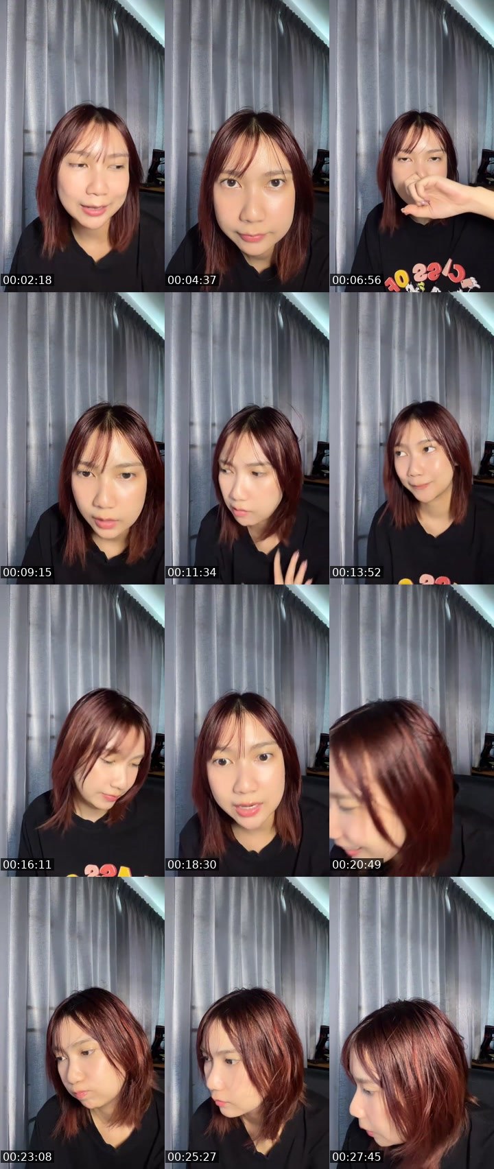 Contact-sheet preview of [🧋] New VJ อัยเอิง 🐈‍⬛'s MICO Live recording