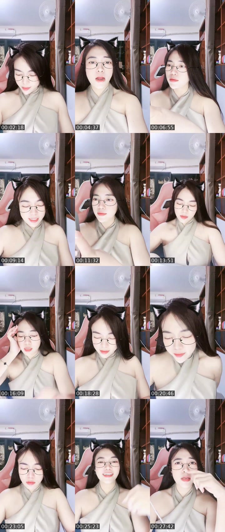Contact-sheet preview of Zoiii Nè 💕's MICO Live recording
