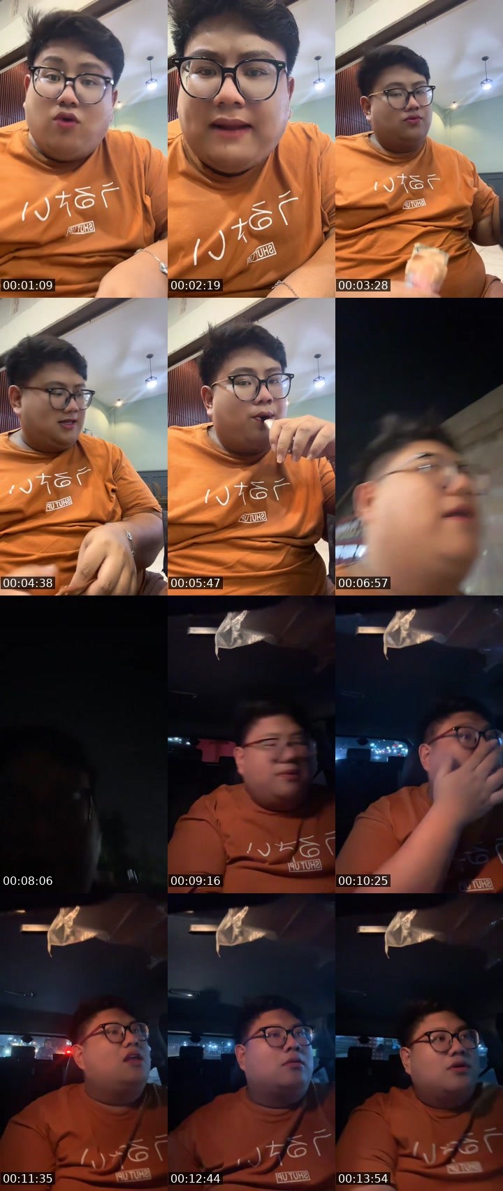 Contact-sheet preview of 🪐ᶠᴸᵁˣ KOGEN 🐡's MICO Live recording
