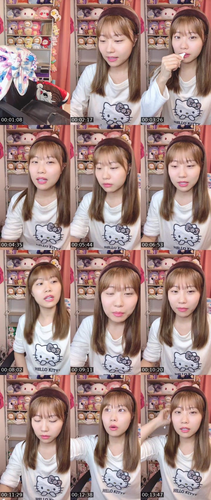 Contact-sheet preview of 愛原さゆ🐱🌼's MICO Live recording