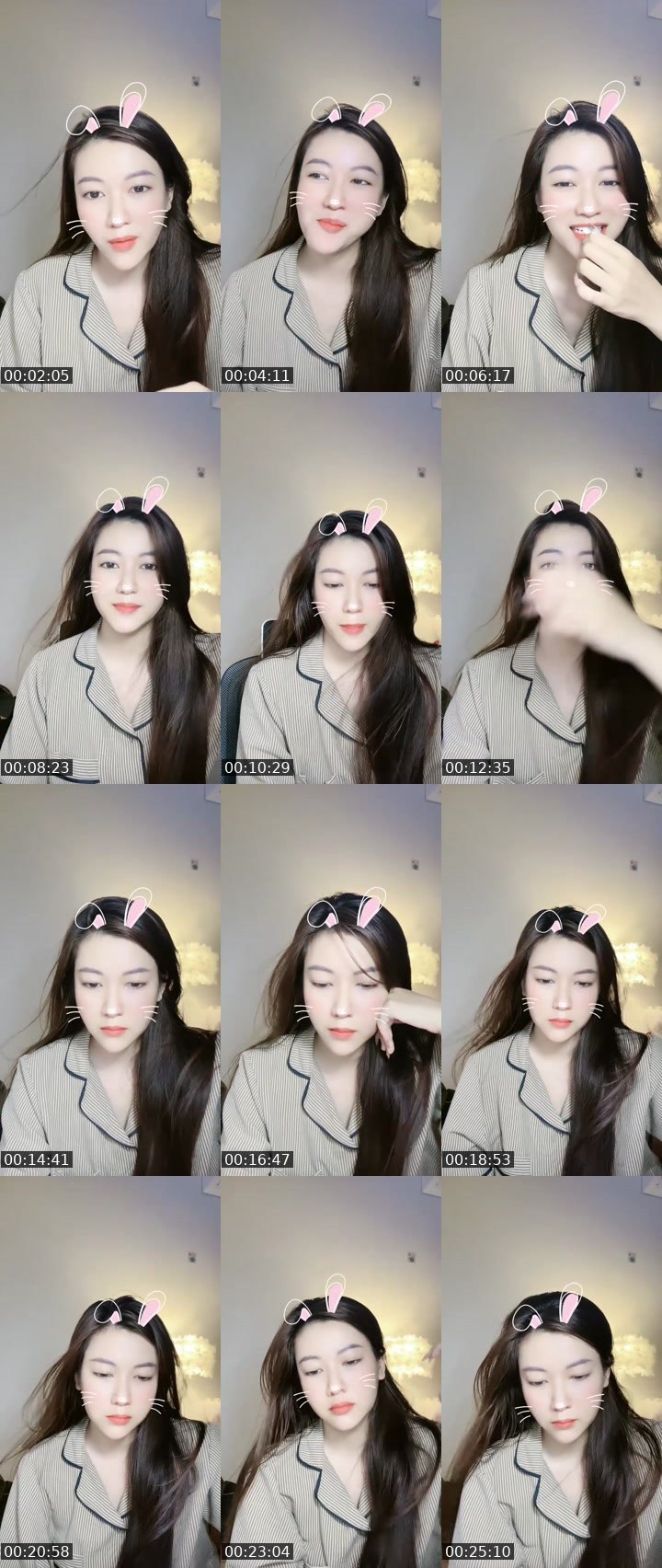 Contact-sheet preview of [🌟Ni] Milk ☔️'s MICO Live recording