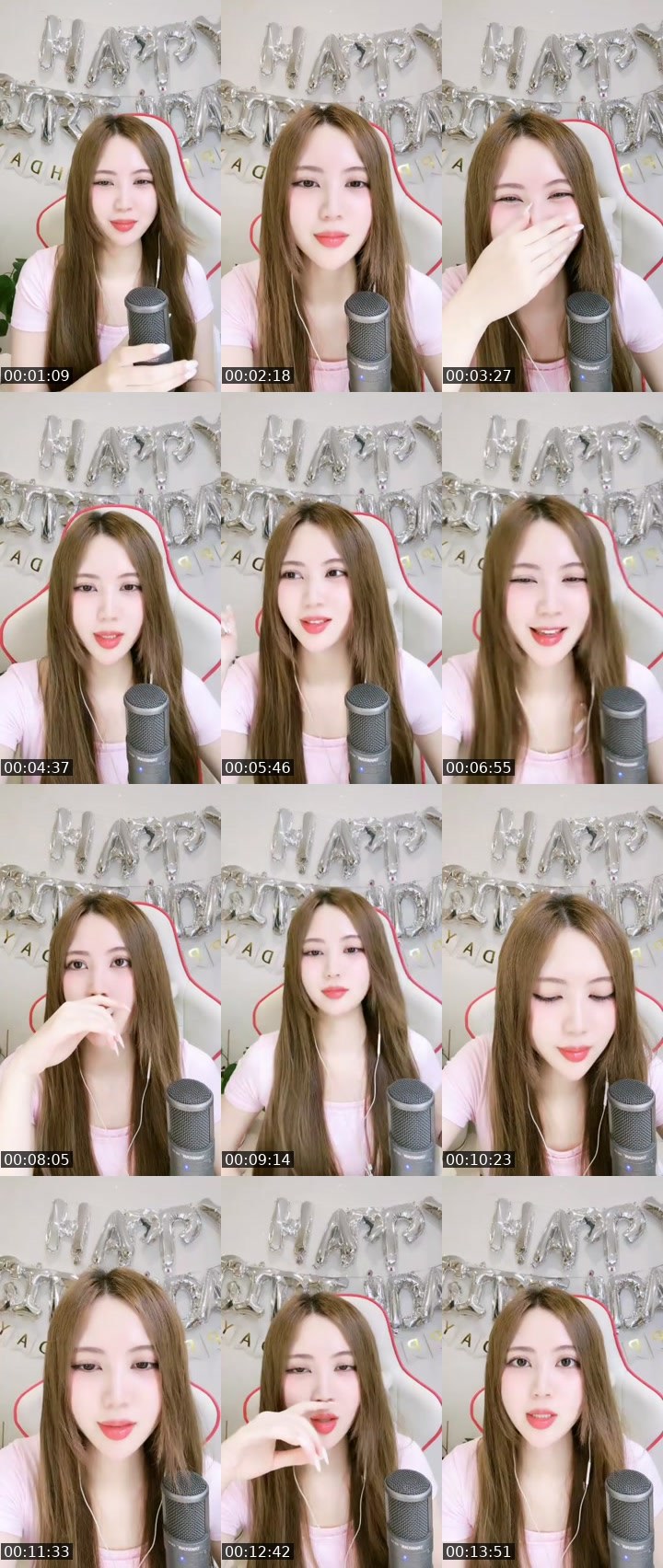 Contact-sheet preview of 💐 Cá Bống iuuu 🐠's MICO Live recording