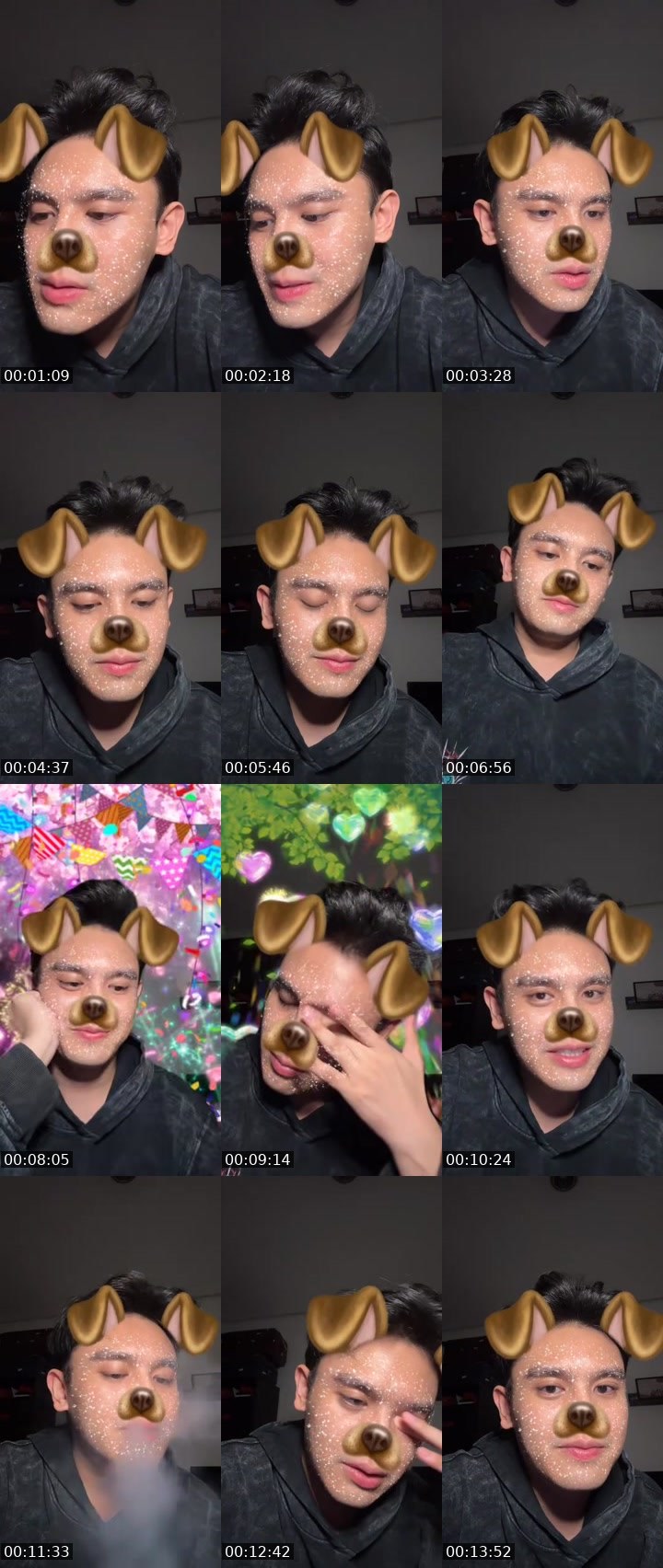 Contact-sheet preview of kean ᴱ⁻ᵀᴱᴬᴹ's MICO Live recording