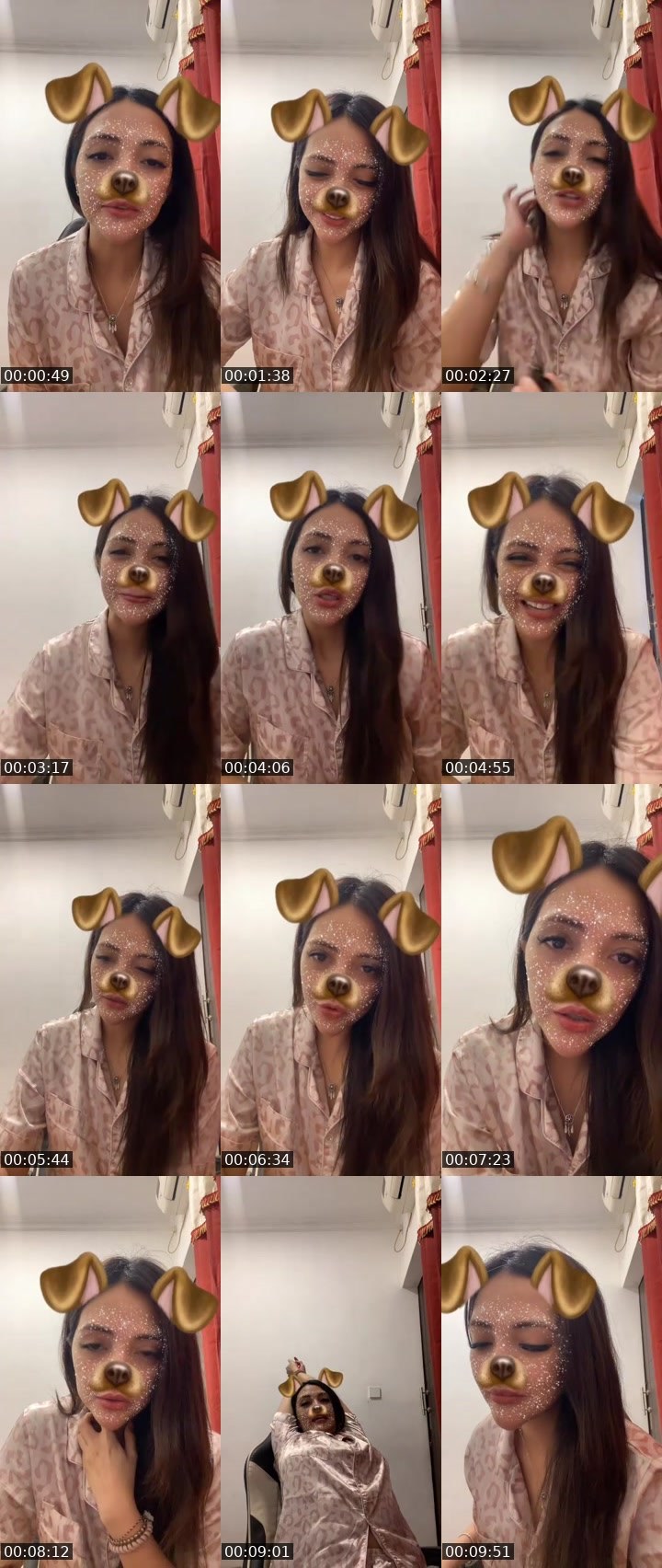 Contact-sheet preview of ᴴᴰMIMI 🐙🐻's MICO Live recording