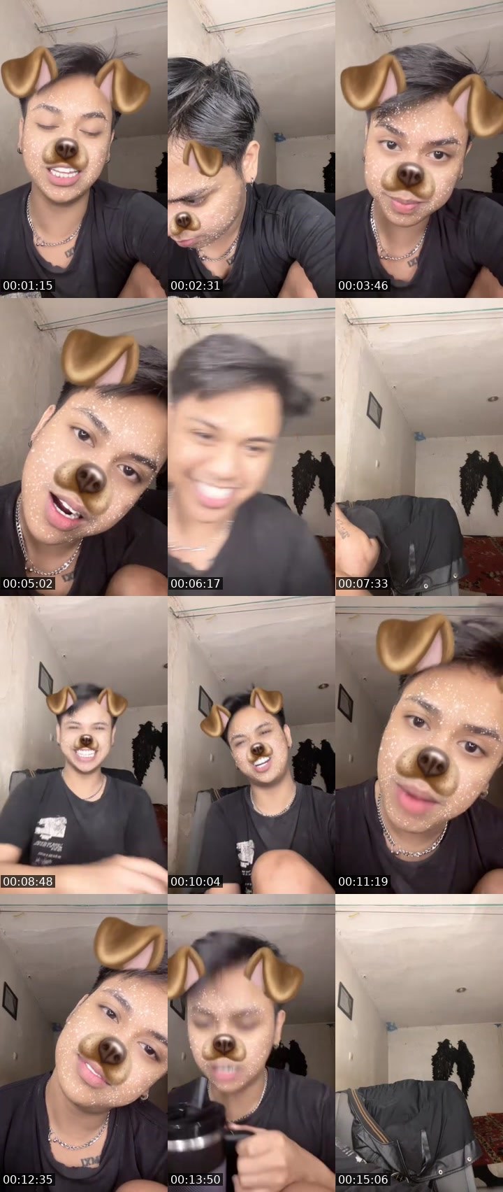 Contact-sheet preview of 🐯ᴄʜᴀɴᴅʜᴏɪᴇᴹᴱᴬᵂ 👁️‍🗨️😈💦's MICO Live recording