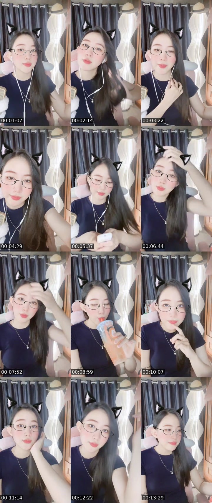 Contact-sheet preview of 🐮Thybaobei's MICO Live recording