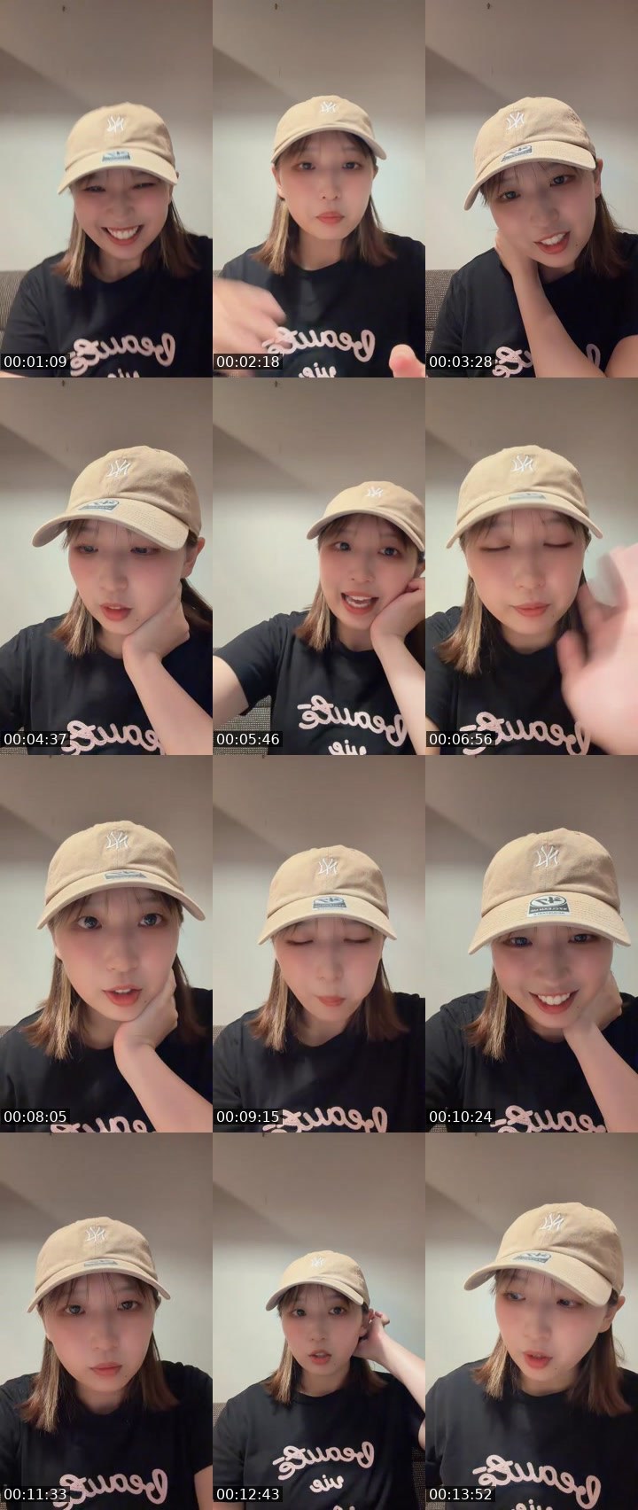 Contact-sheet preview of みんみ's MICO Live recording