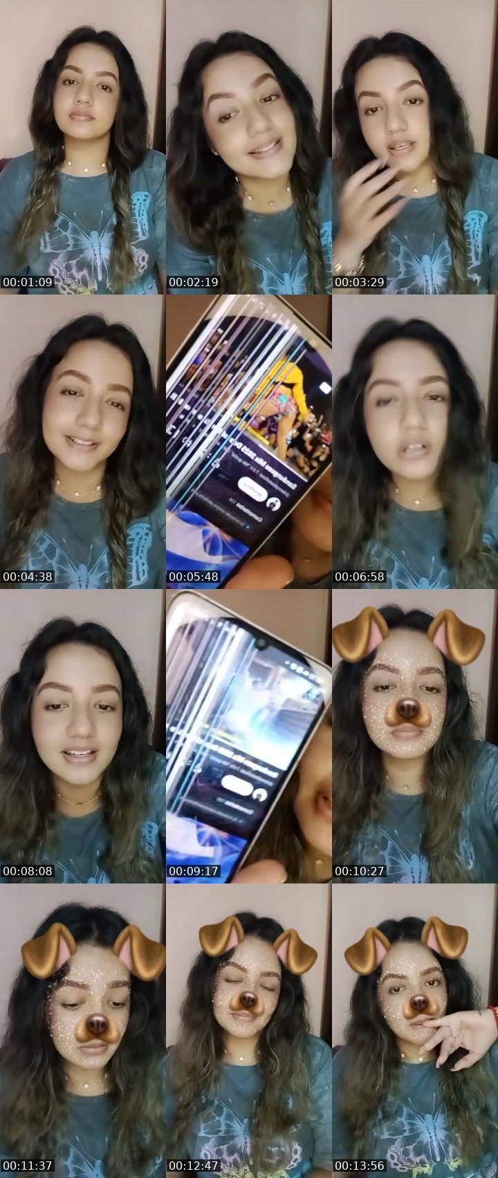 Contact-sheet preview of 🦋ⷨ🅣⍣⃝♥︎🅜𝔸ℝ𝐘ᶠ⁵⁰⁴💙🪫🔋's MICO Live recording