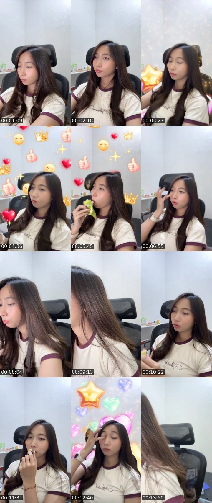 Contact-sheet preview of NVS 𐙚 ̊ Stefanny's MICO Live recording