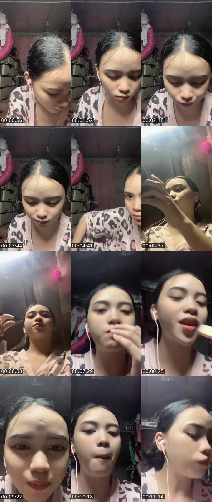 Contact-sheet preview of ❤️Sophia ᴴᵘⁿᵗᵉʳ's MICO Live recording