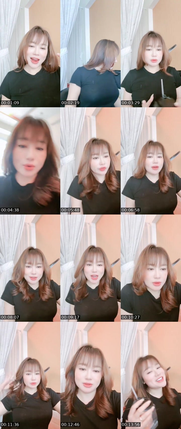 Contact-sheet preview of Mây❤️Mây ♔ᴮᵋᶫᶫᵅ's MICO Live recording