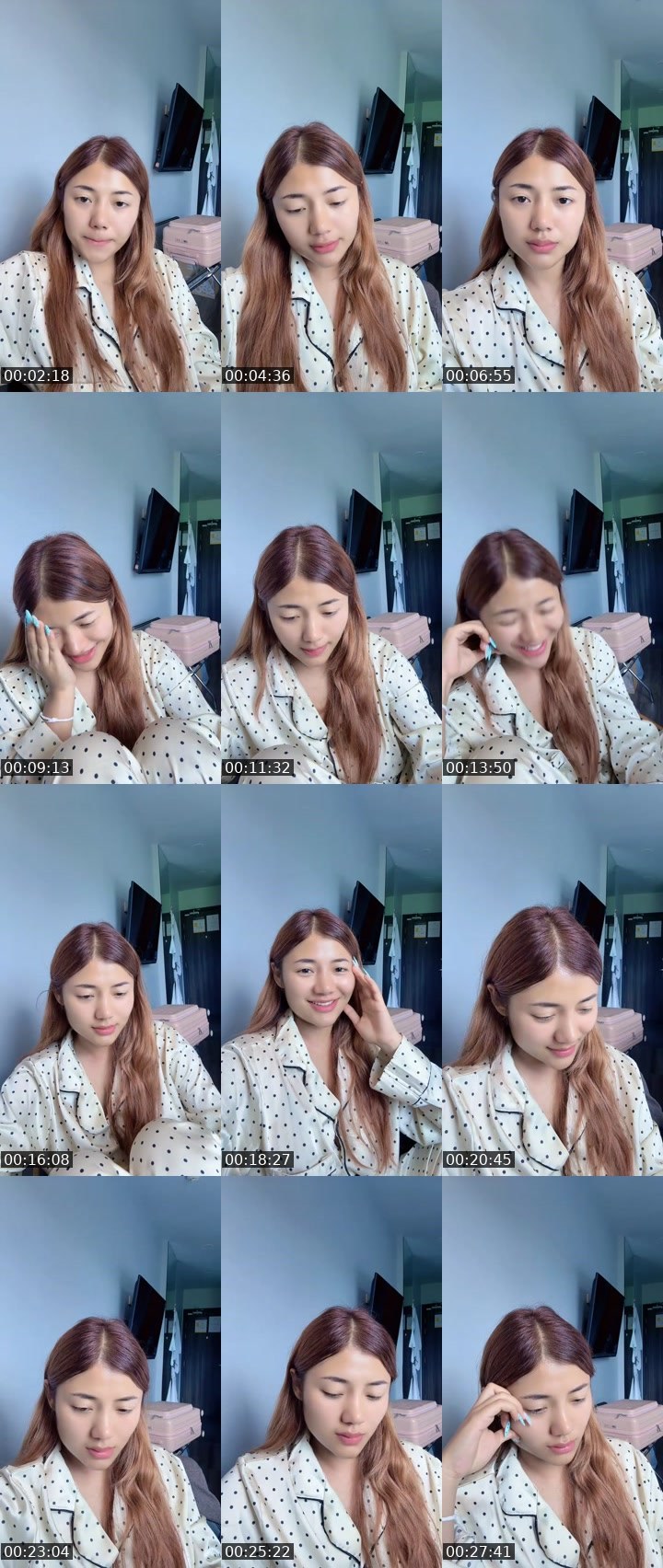 Contact-sheet preview of Sly new VJ 🪷กอบัว 🫧's MICO Live recording
