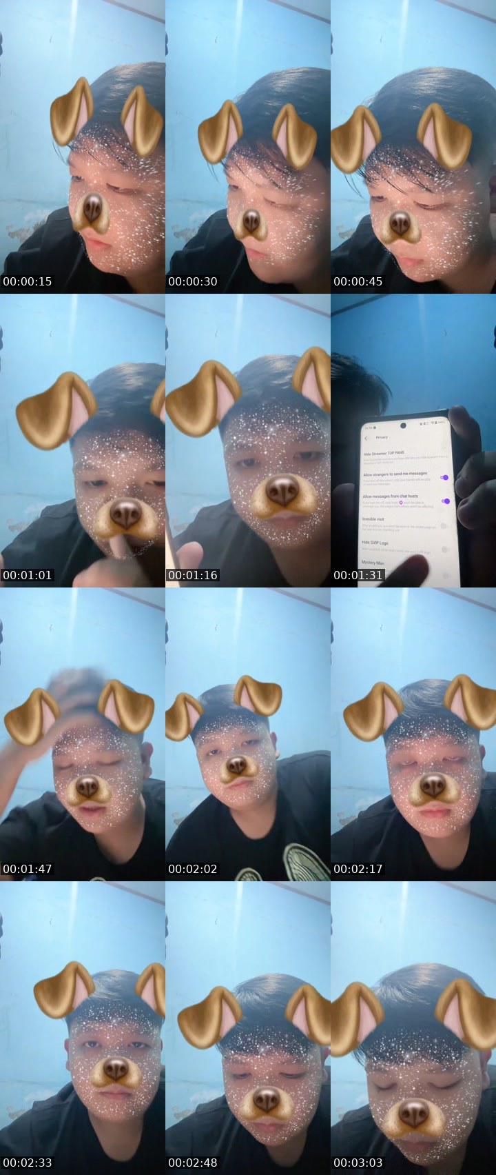 Contact-sheet preview of MysteriousManʰʸᵖᵉ's MICO Live recording