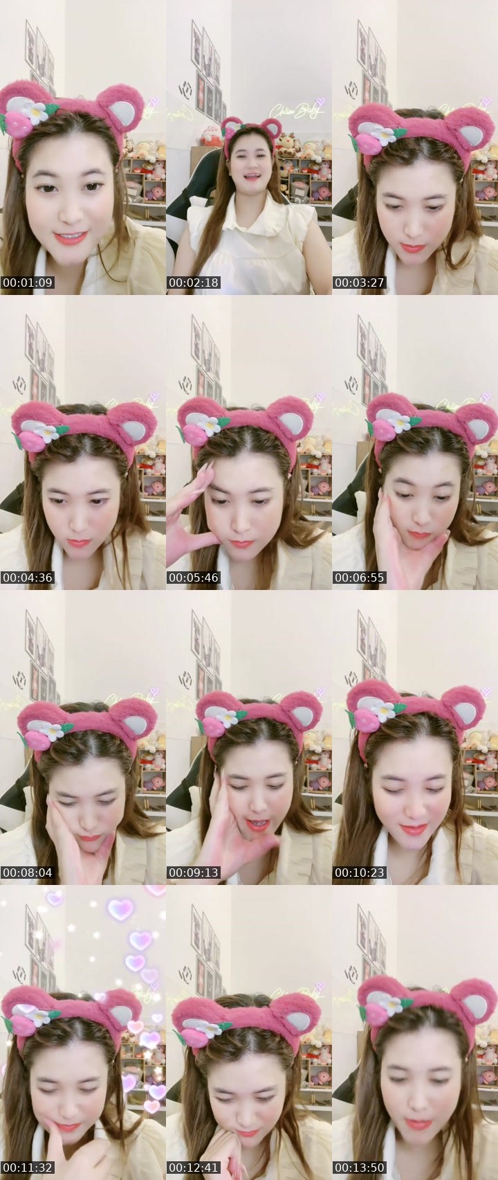 Contact-sheet preview of Châm Boé 🌸's MICO Live recording