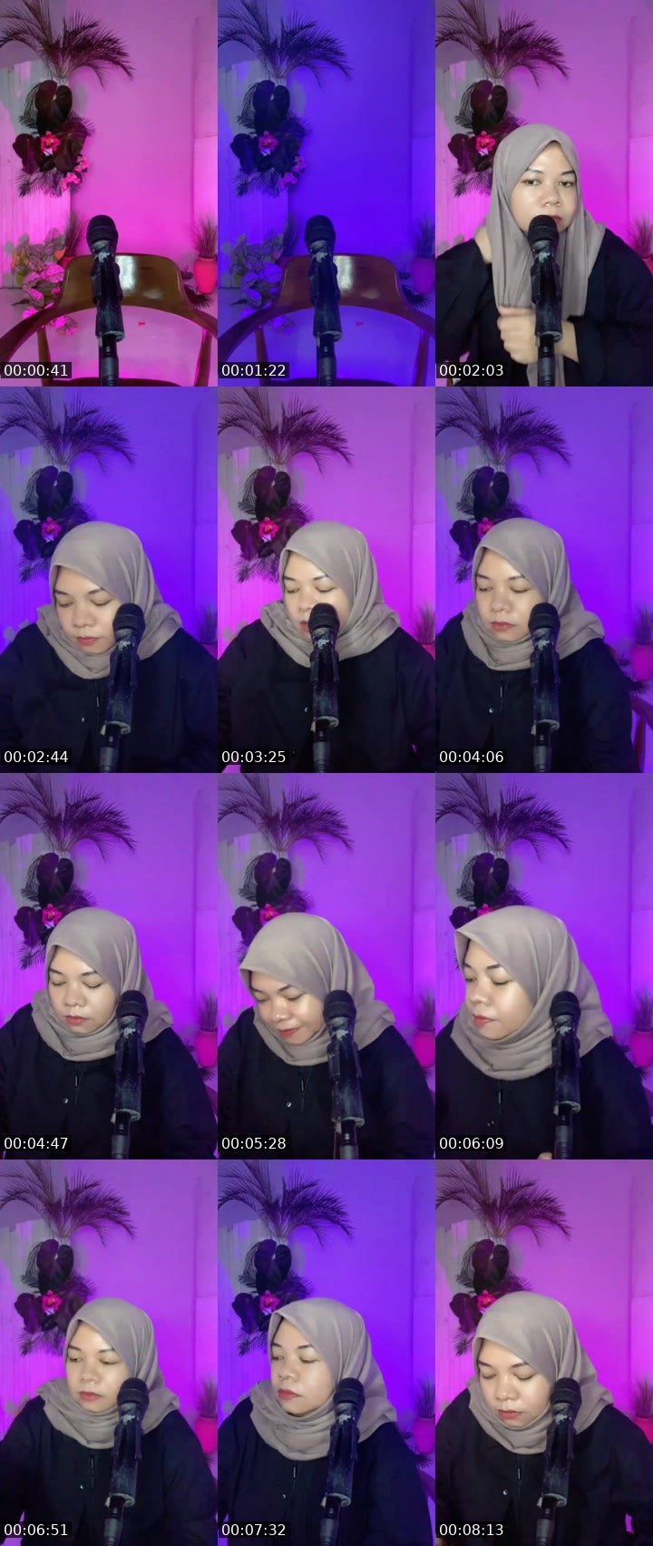 Contact-sheet preview of Rara🦅👮‍♀️ᴮᵃˢˢ's MICO Live recording