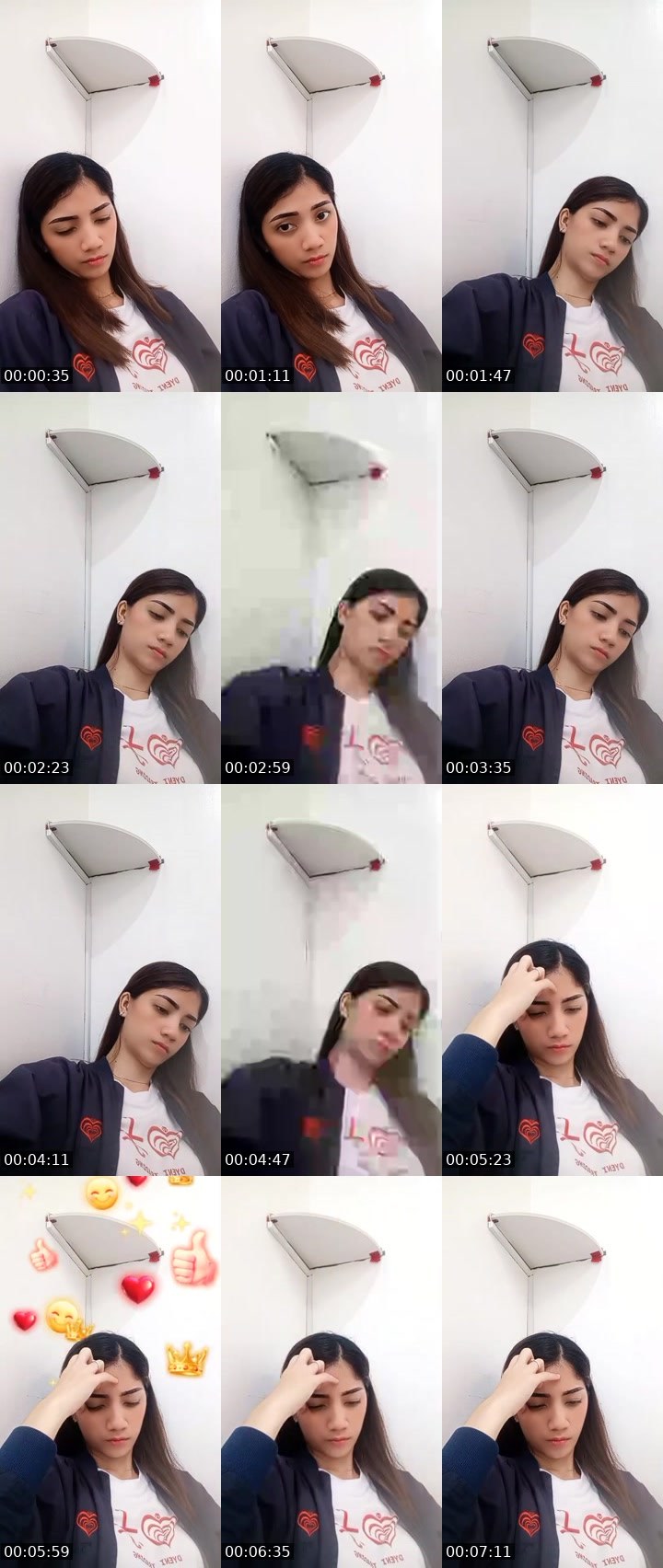 Contact-sheet preview of 🦋♌️ℙ𝕒𝕕𝕒𝕓𝕒⁶⁹☪️MHA7741's MICO Live recording
