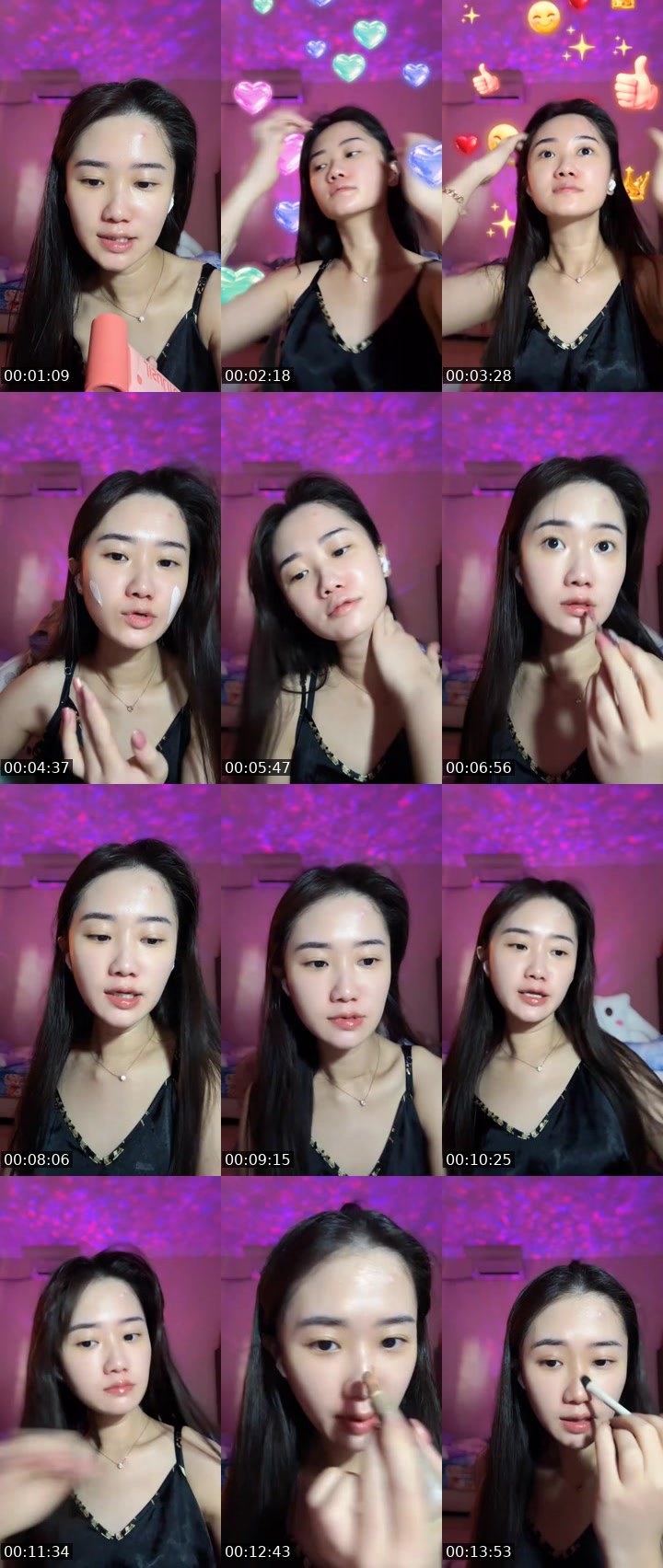 Contact-sheet preview of 🍀 Emily Kim 😈ᴱᴸᴵᵀᴱ's MICO Live recording