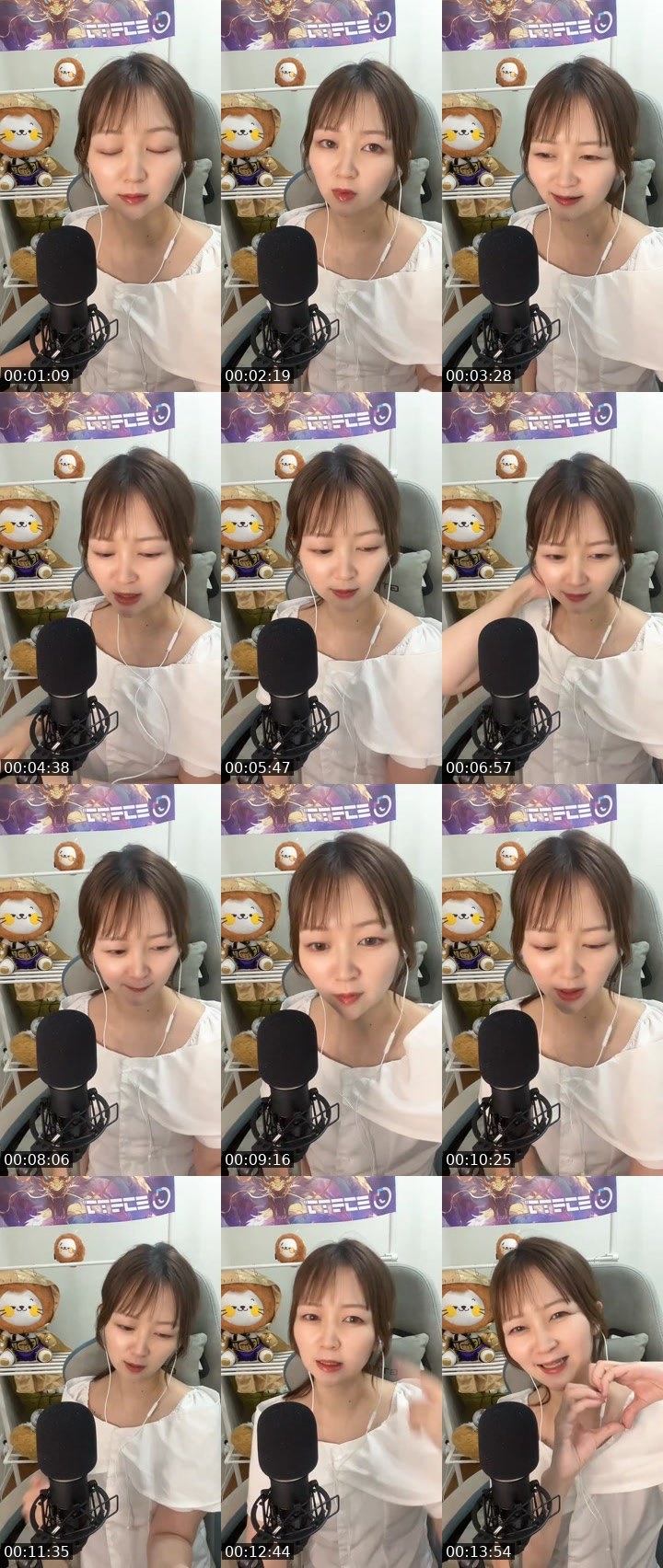 Contact-sheet preview of うにいくら🦓🥝's MICO Live recording