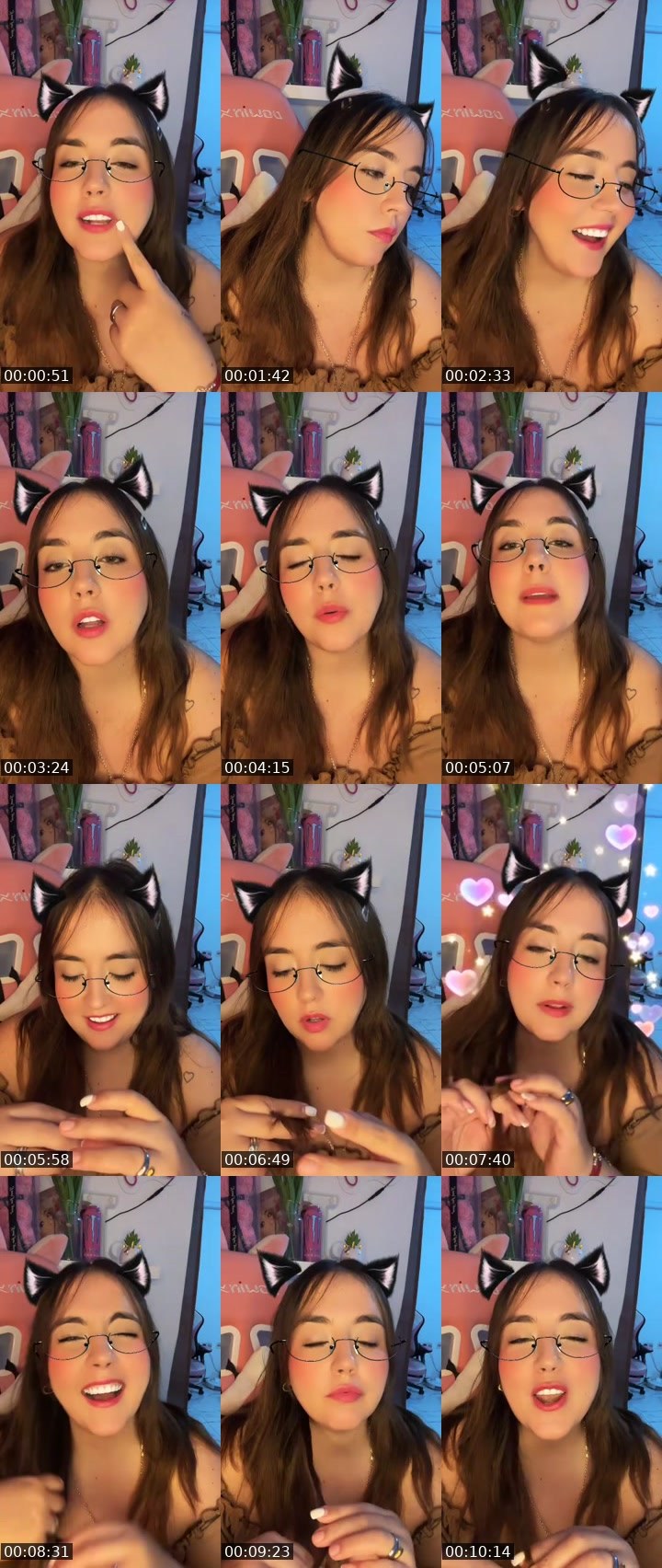 Contact-sheet preview of 🐰𝓙𝓮𝔂𝓵𝓸𝓿e🐰ᴵⁿᶠᴬᵍᵉⁿᶜʸ🔥♾️'s MICO Live recording