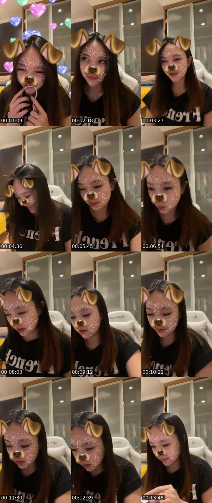 Contact-sheet preview of ᶜʳᵒʷ b 🖤👻's MICO Live recording