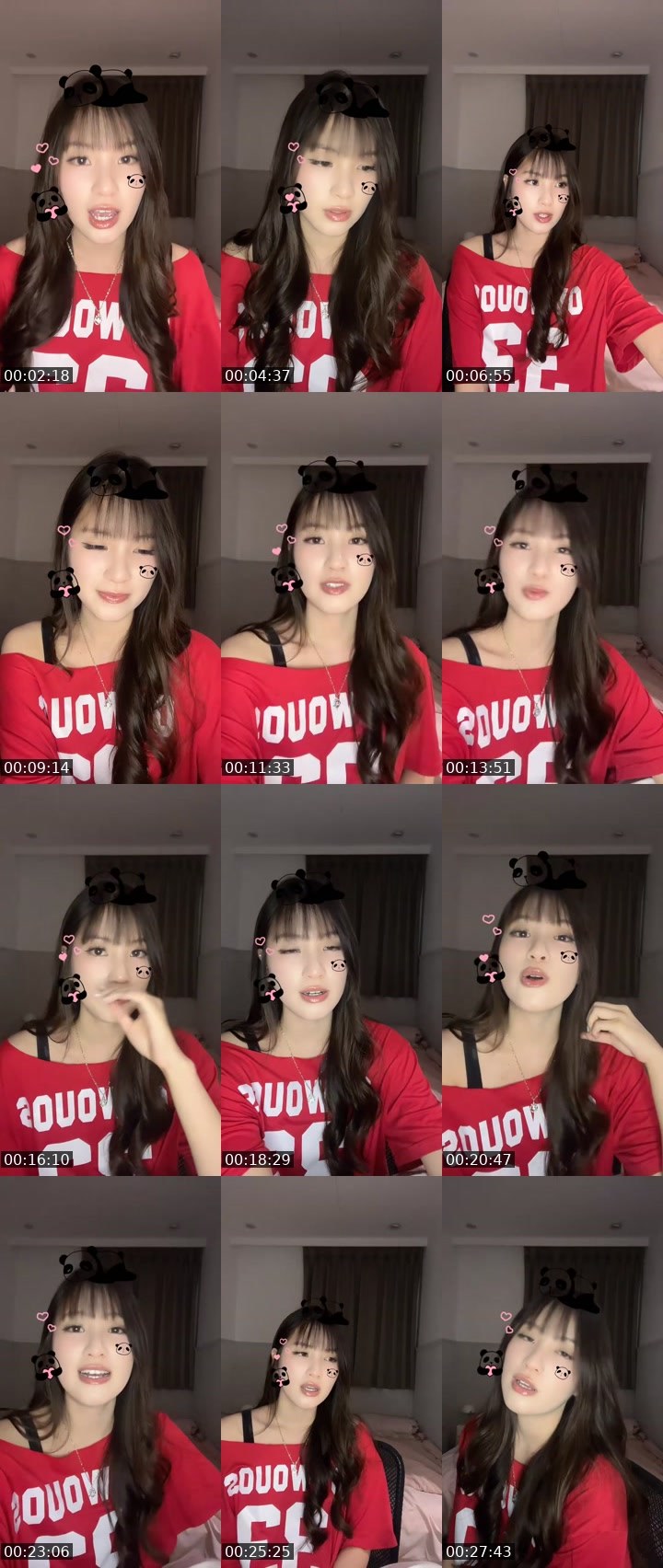 Contact-sheet preview of ᶜʳᵒʷ CRYSTAL🐣's MICO Live recording