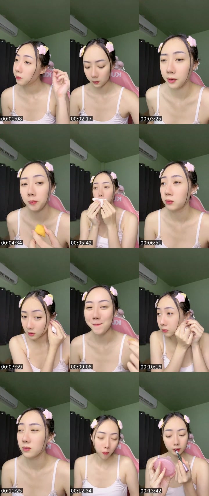 Contact-sheet preview of [🧋] milktea New vj - AMM Mi's MICO Live recording