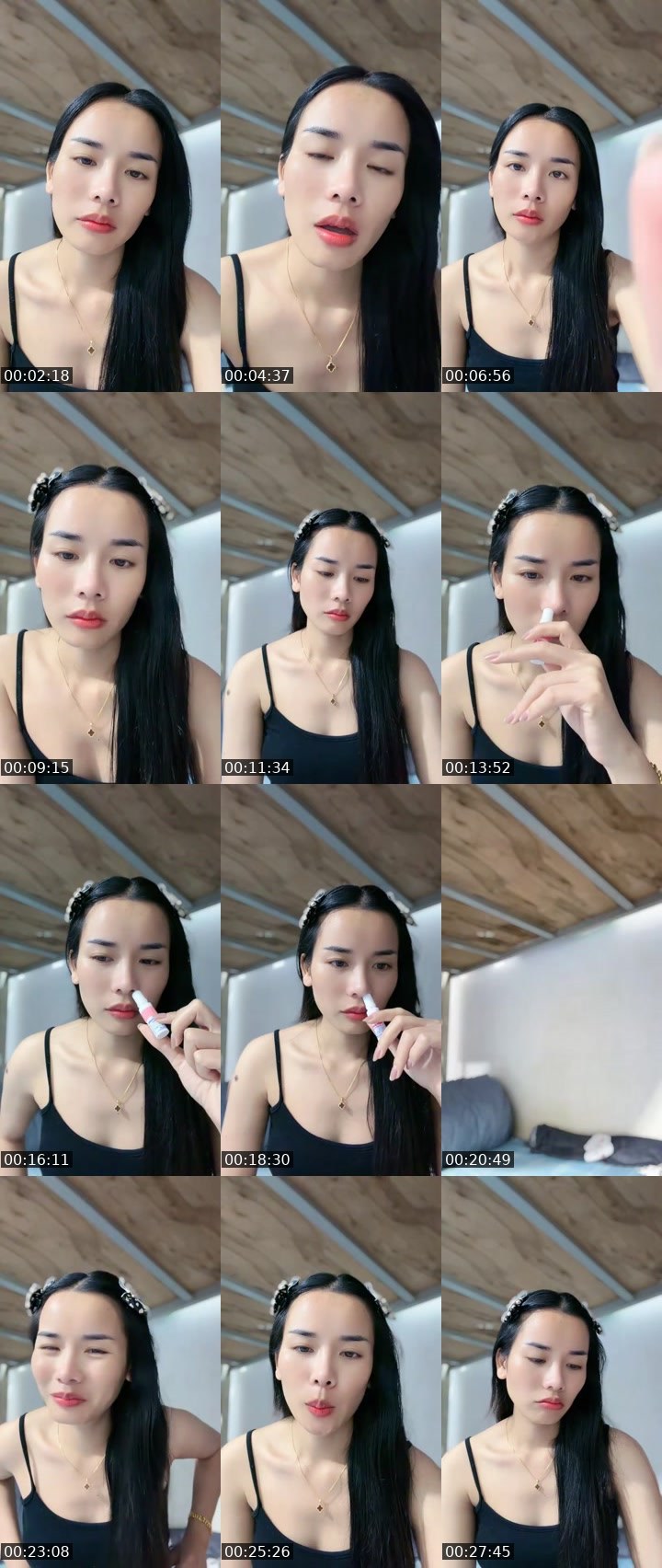 Contact-sheet preview of 🕊️ALINA 🌜Tulip 💐🫶🏻's MICO Live recording