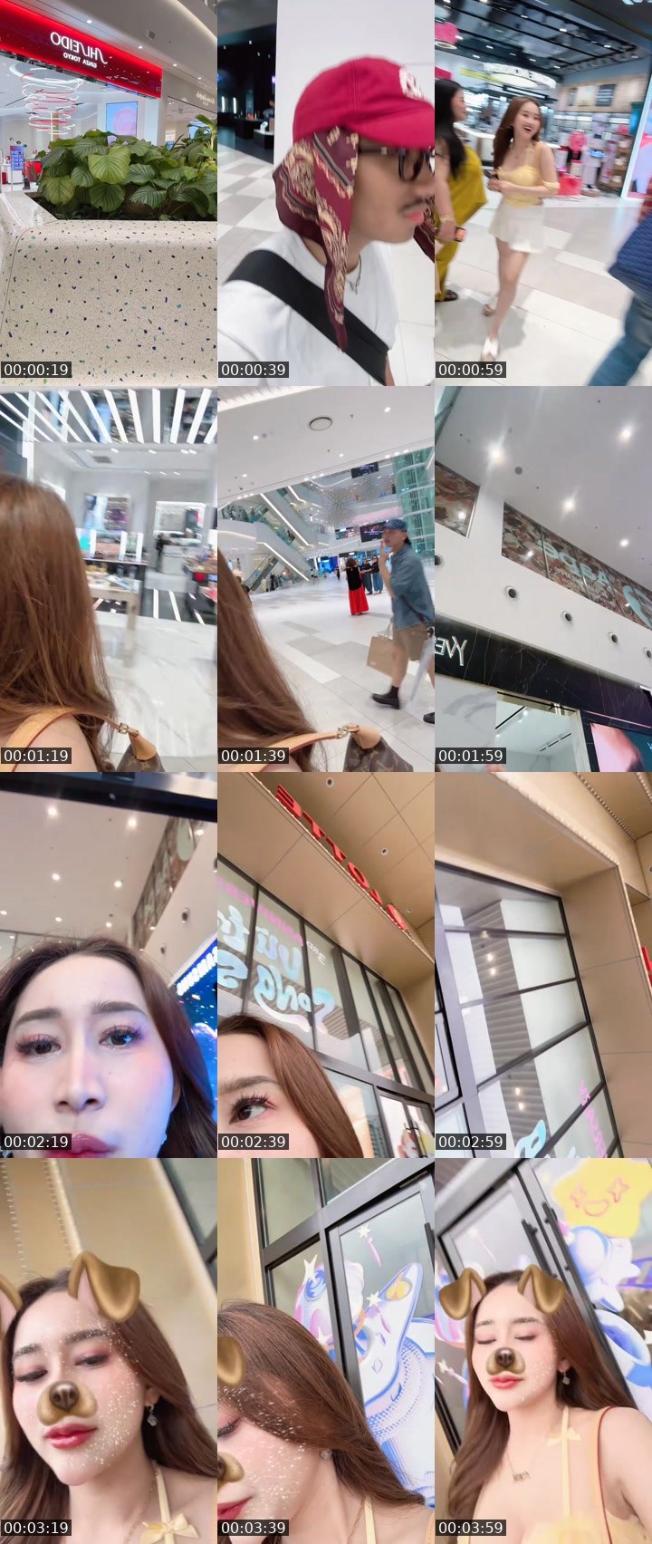 Contact-sheet preview of Abil pink🌭🤏🏻ᴺᴼᶻᴬ xiexie's MICO Live recording