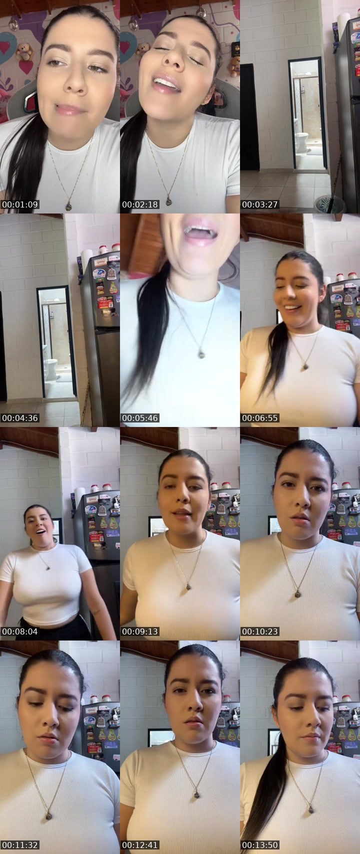 Contact-sheet preview of 👳🏻‍♂️CARLITA🩷ⷭ 🧩🤍👀's MICO Live recording