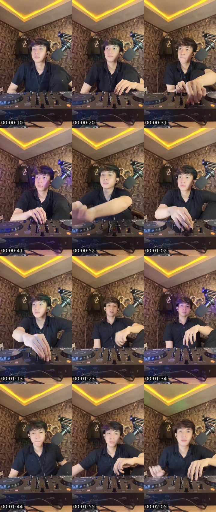 Contact-sheet preview of ☣️ RIVAL🎧 ᴱ⁻ᵀᴱᴬᴹ's MICO Live recording