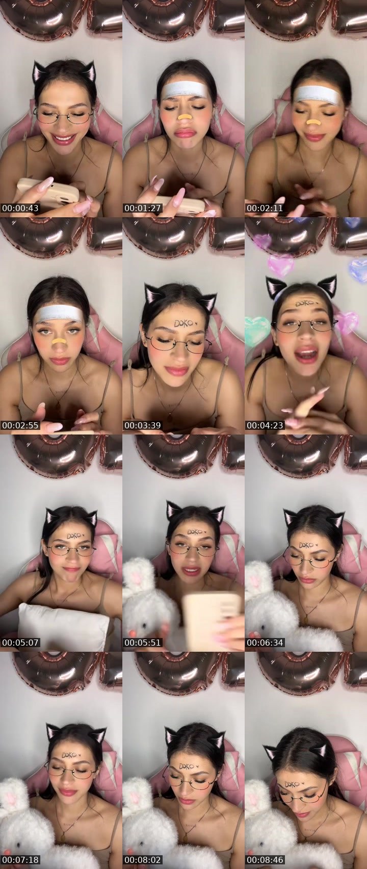 Contact-sheet preview of 🍒𑣲𝓥𝓪𝓵𝓮🐯's MICO Live recording