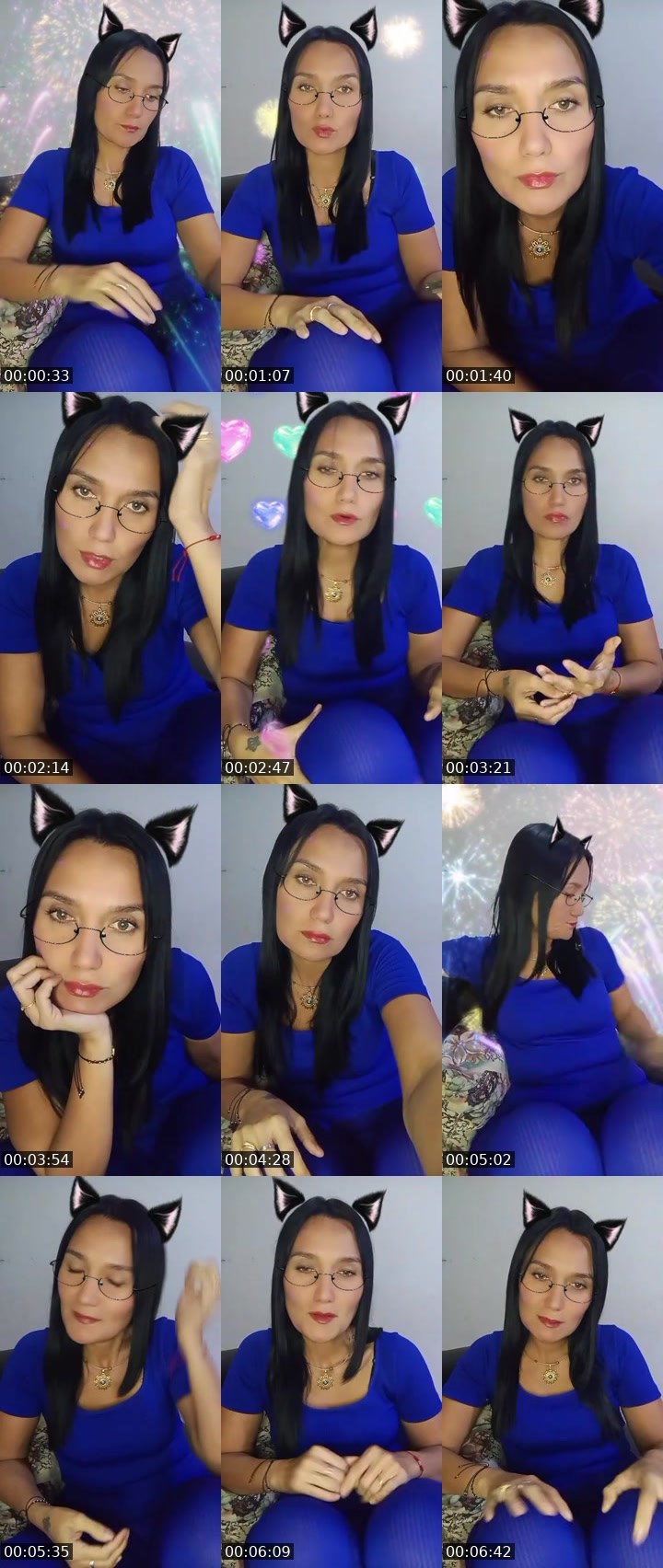 Contact-sheet preview of ᵘ💋Ury♚💫ᴹᵃᵍ's MICO Live recording