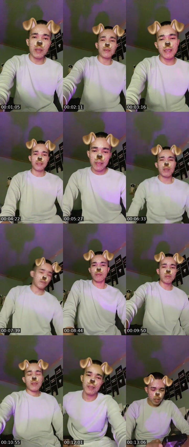 Contact-sheet preview of Bot.'s MICO Live recording