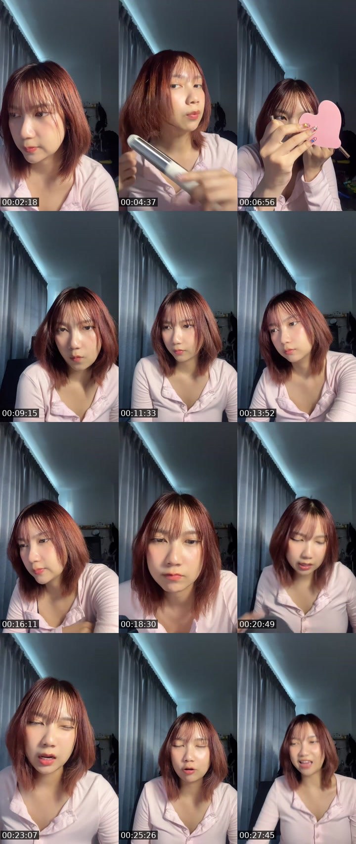 Contact-sheet preview of [🧋] New VJ อัยเอิง 🐈‍⬛'s MICO Live recording