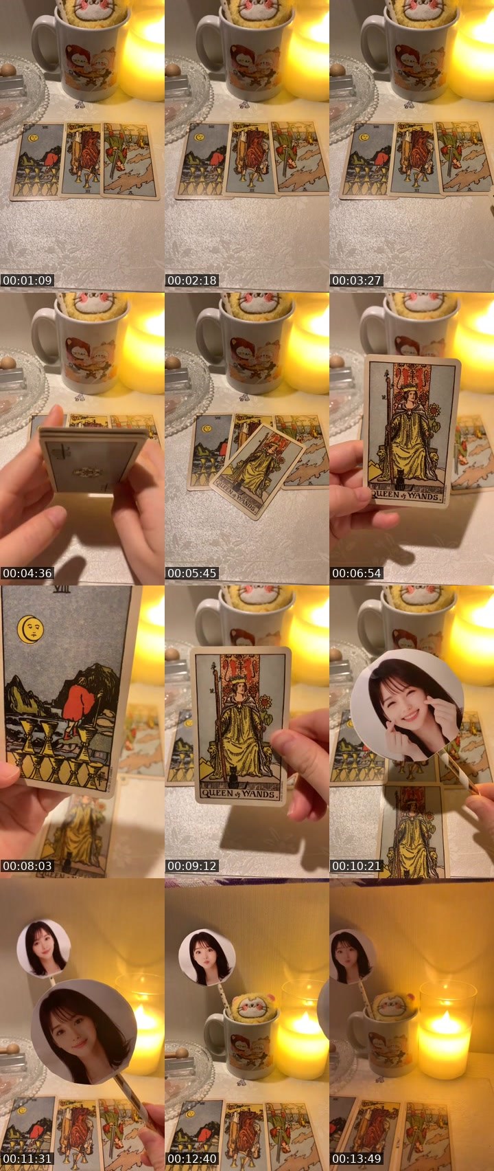 Contact-sheet preview of ちょこひな🍫🐣🎤占い師ﾃﾞﾋﾞｭｰ🔮's MICO Live recording