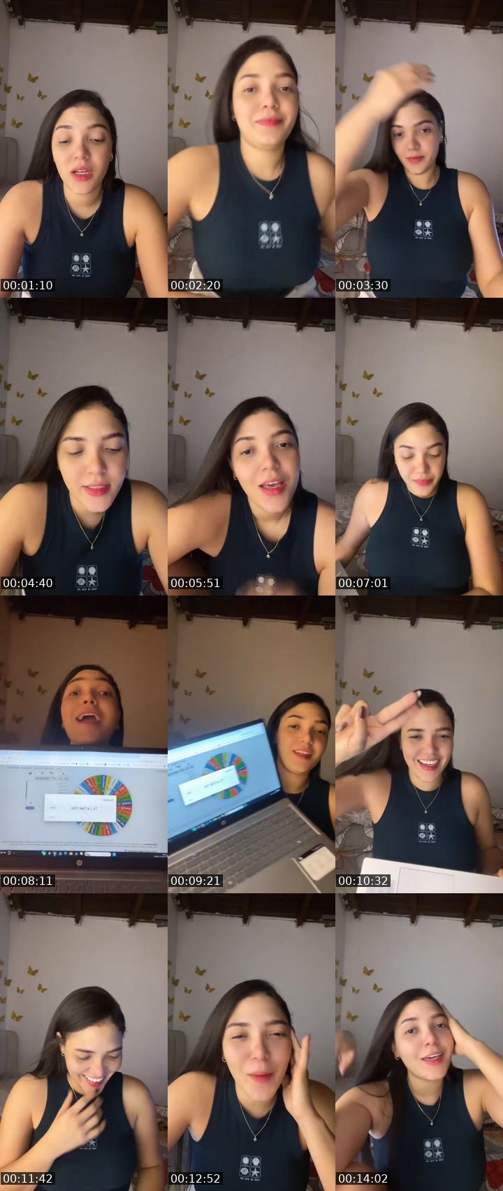 Contact-sheet preview of ✨𝑀𝔦𝕔𝓱🍒🌵's MICO Live recording